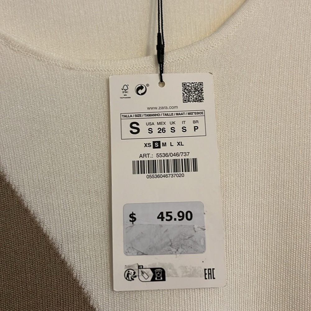 Zara brand new oversized top - Picture 3 of 5